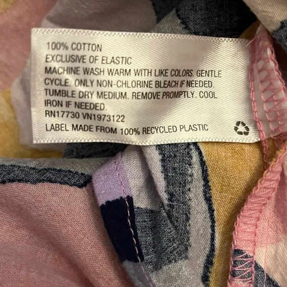 Women's Plus Size Sleeveless Tie-Back Tiered Dress - Ava & Viv Floral nwot - Picture 3 of 4